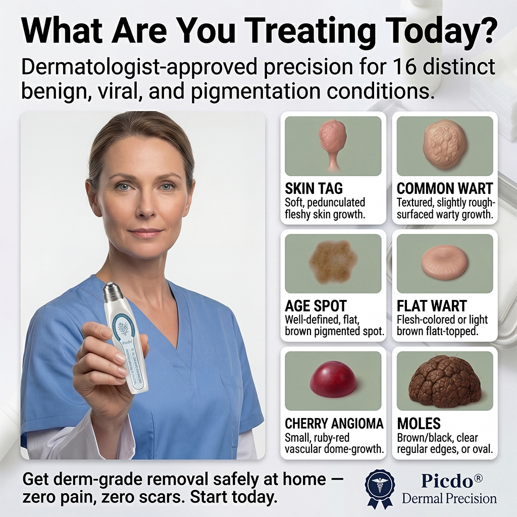 Official Store | 🎁 🎁𝐏i𝐜𝐝o® 7-Day Skin Tag & Spot Remover Serum