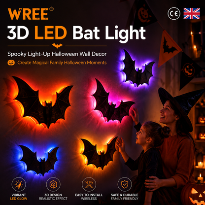 🦇🦇3D Bat Light LED Decorations