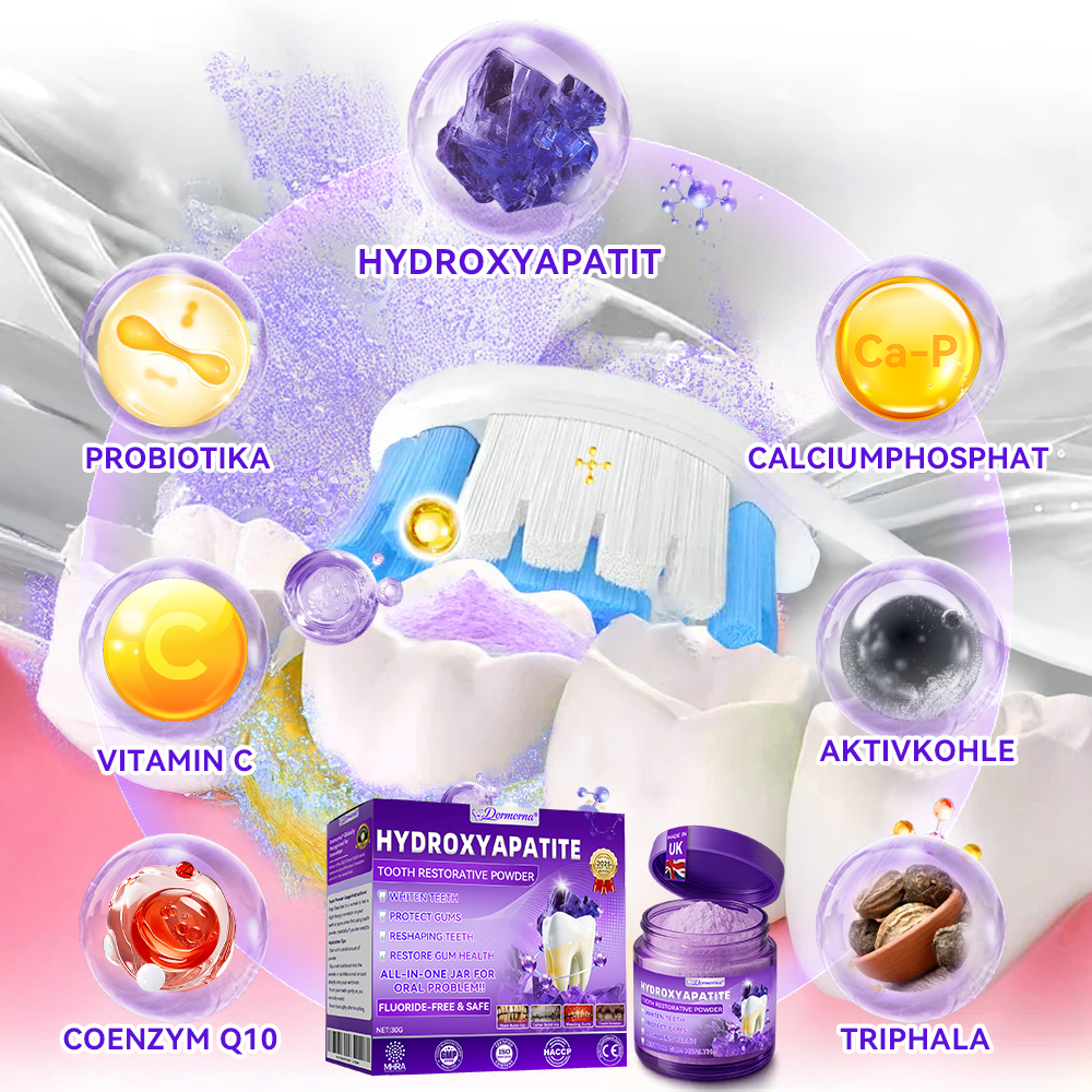 Official Store💕｜𝑫𝒐𝒓𝒎𝒐𝒓𝒏𝒂® Hydroxyapatite Tooth Repair Powder🦷 (New Year Oral Care Promotion)