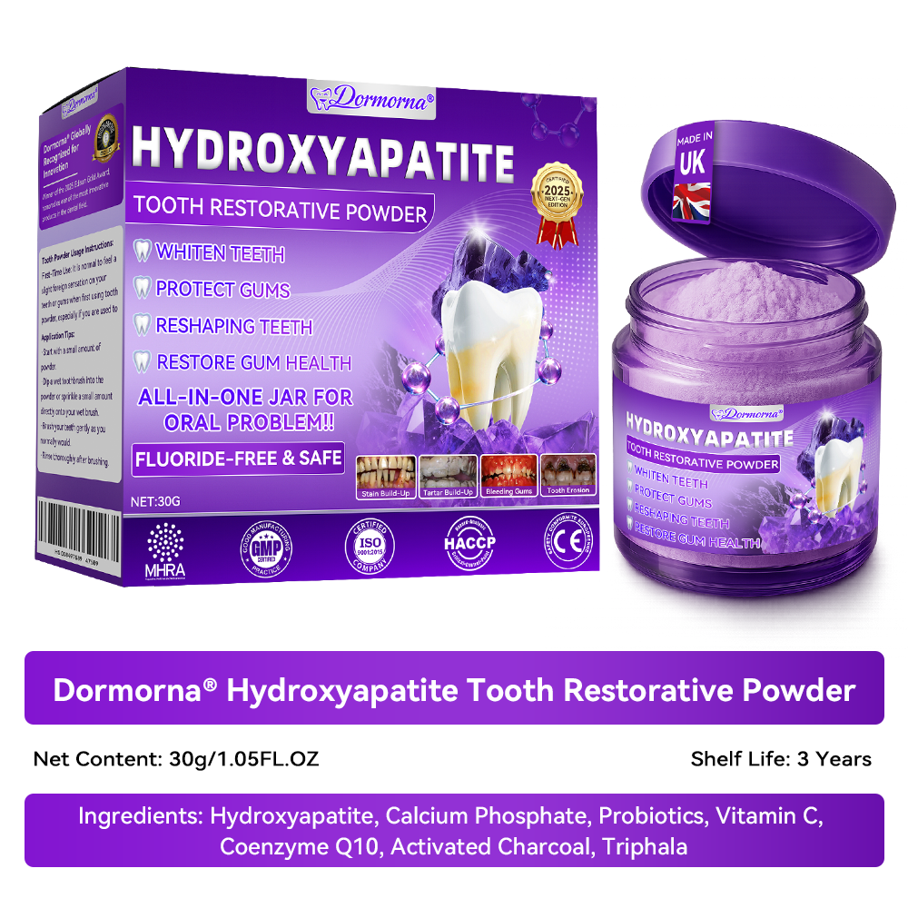 Official Store💕｜𝑫𝒐𝒓𝒎𝒐𝒓𝒏𝒂® Hydroxyapatite Tooth Repair Powder🦷 (New Year Oral Care Promotion)