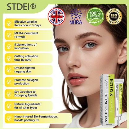 👩‍⚕️🎁Regain youthful skin nown 💫STDEI® BOTOX & VITA A RETINOL SHOT Wrinkle Lift Tightening Cream