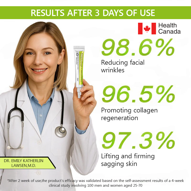 ✅Regain youthful skin nown 👩‍⚕️🎁 STDEI® BOTOX & VITA A RETINOL SHOT Wrinkle Lift Tightening Cream