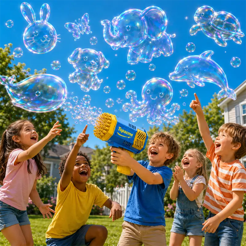 Topacme® 🔫🔫Super 3D Magic Bubble Concentrate —— Animal & Ocean Fantasy Theme