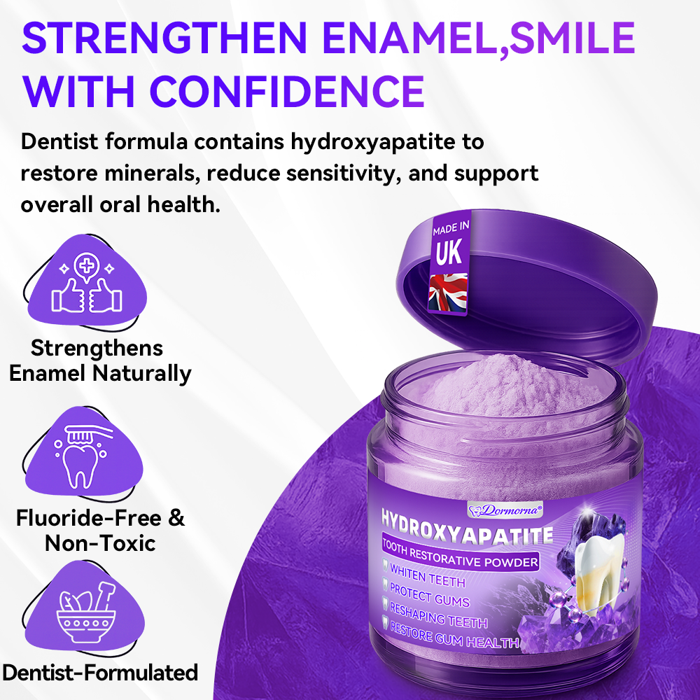 Official Store💕｜𝑫𝒐𝒓𝒎𝒐𝒓𝒏𝒂® Hydroxyapatite Tooth Repair Powder🦷 (New Year Oral Care Promotion)