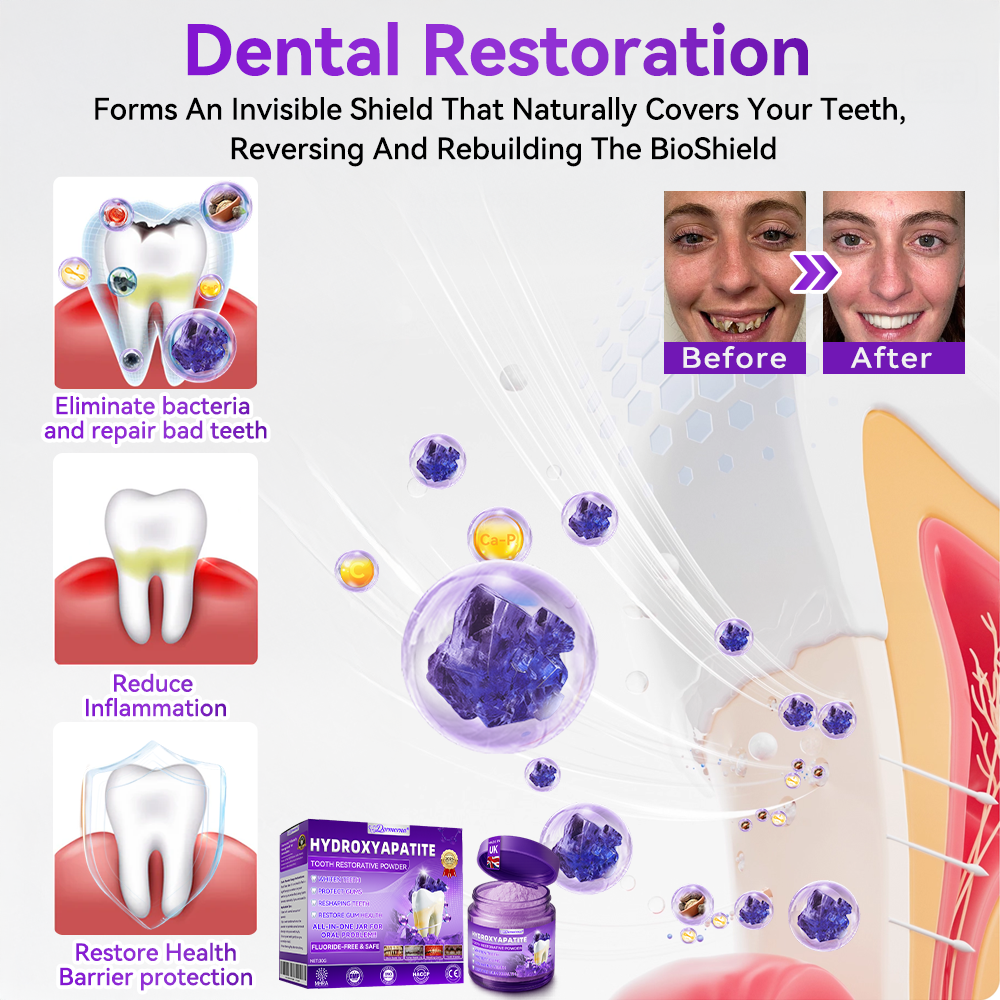 Official Store💕｜𝑫𝒐𝒓𝒎𝒐𝒓𝒏𝒂® Hydroxyapatite Tooth Repair Powder🦷 (New Year Oral Care Promotion)