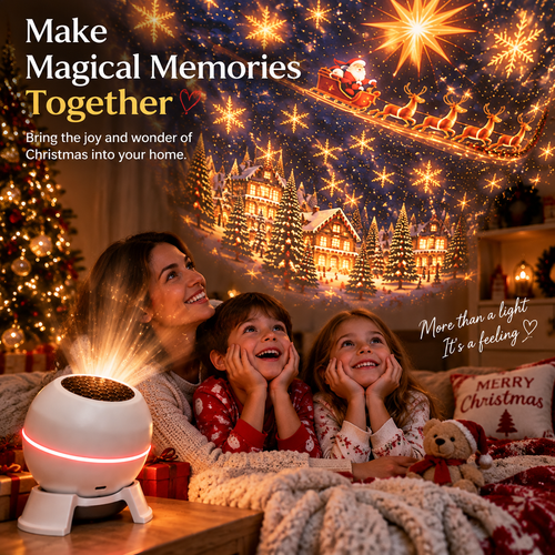Official Flagship Store | 🎅🎄 SCNDR® Smart Holographic Projector (HD Smart Dynamic 5D)