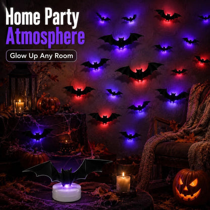 🦇🦇3D Bat Light LED Decorations