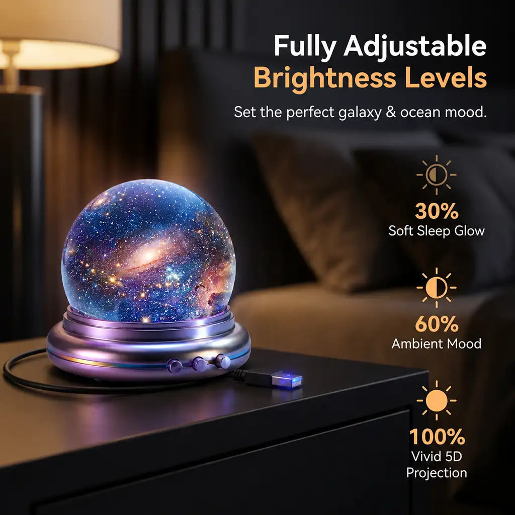 Official Store |🌟☄️SCNDR® 360° Smart Holographic Starry Sky Projector (HD Smart Dynamic 5D)