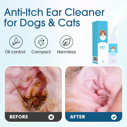 🎁🎁Advanced Anti-Itch Ear Cleaner for Dogs & Cats
